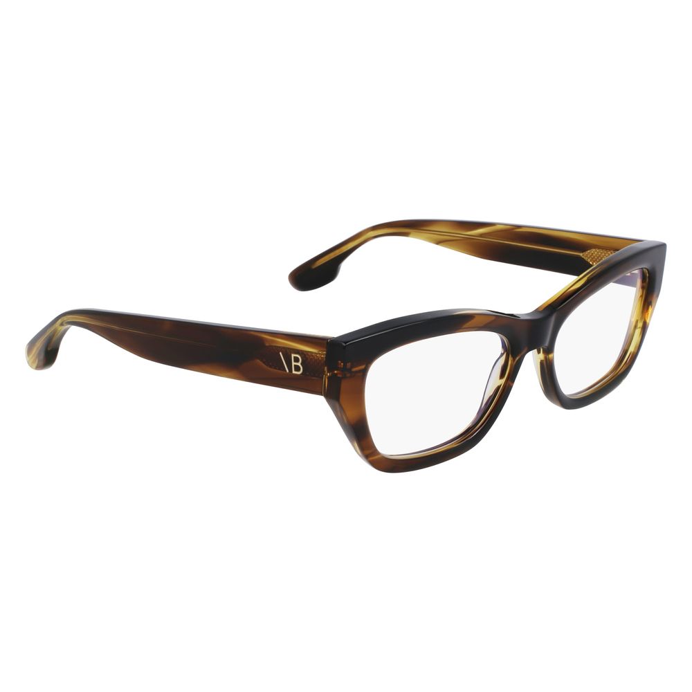 Victoria Beckham Brown Acetate Glasses (Frames) | Regal Royce
