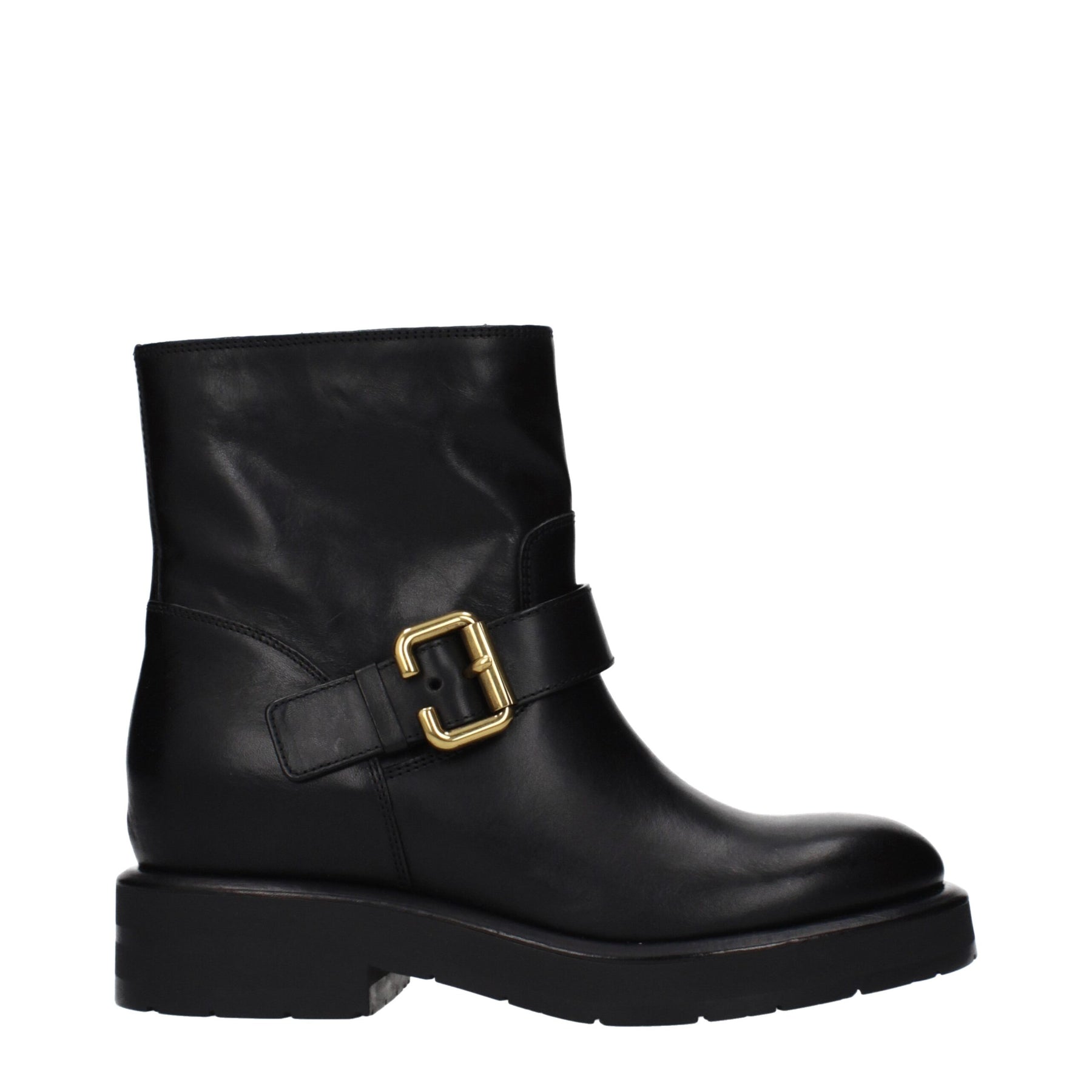 Chloé Black Leather Ankle Boots | Regal Royce