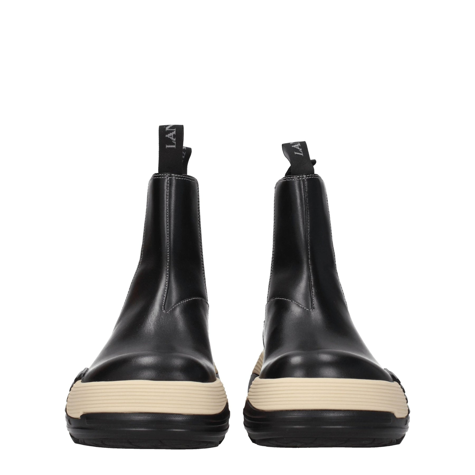 Lanvin Black Leather Ankle Boots | Regal Royce