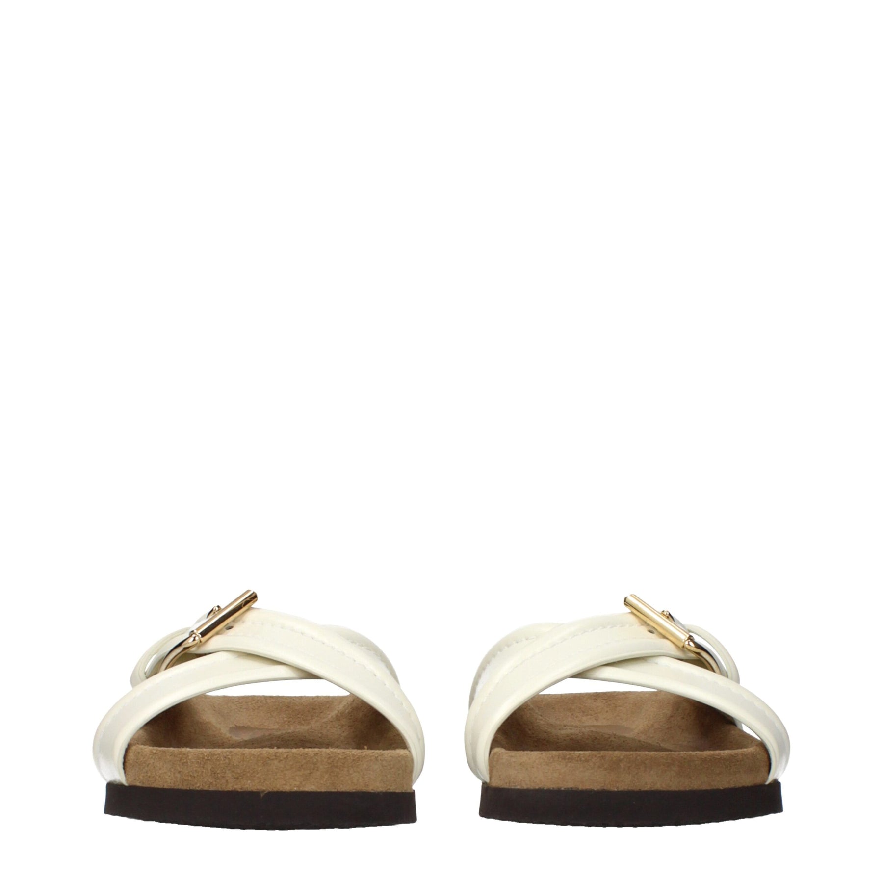 Valentino Garavani Beige Leather Slippers | Regal Royce
