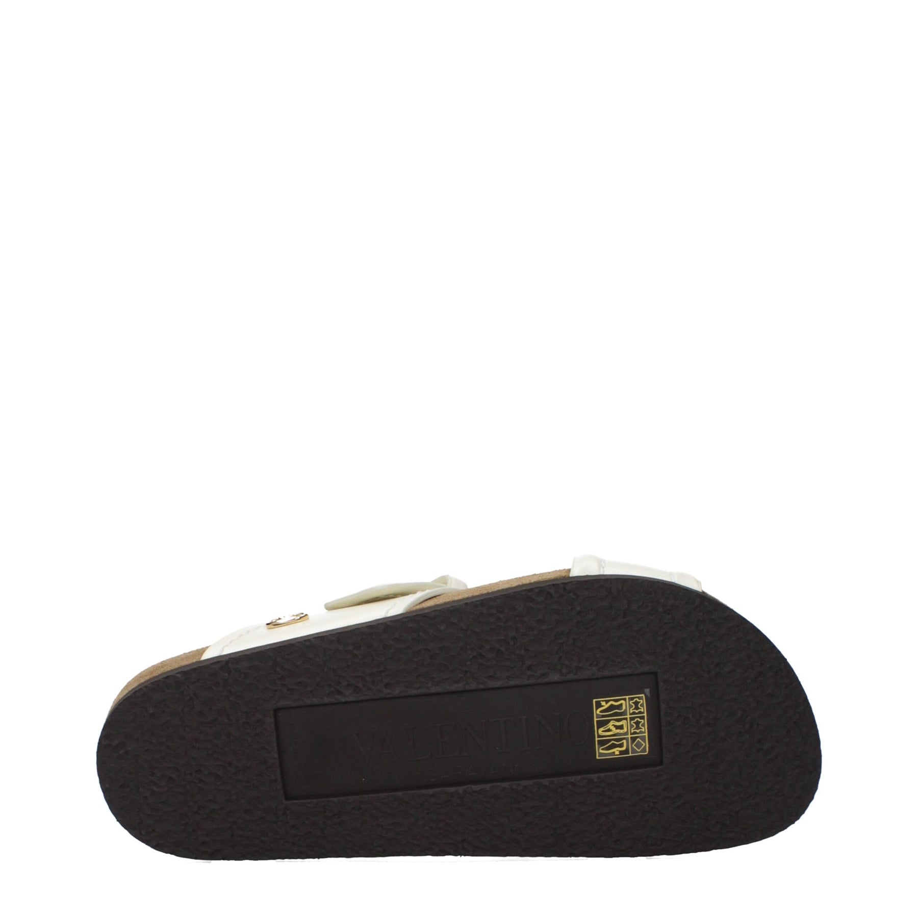 Valentino Garavani Beige Leather Slippers | Regal Royce