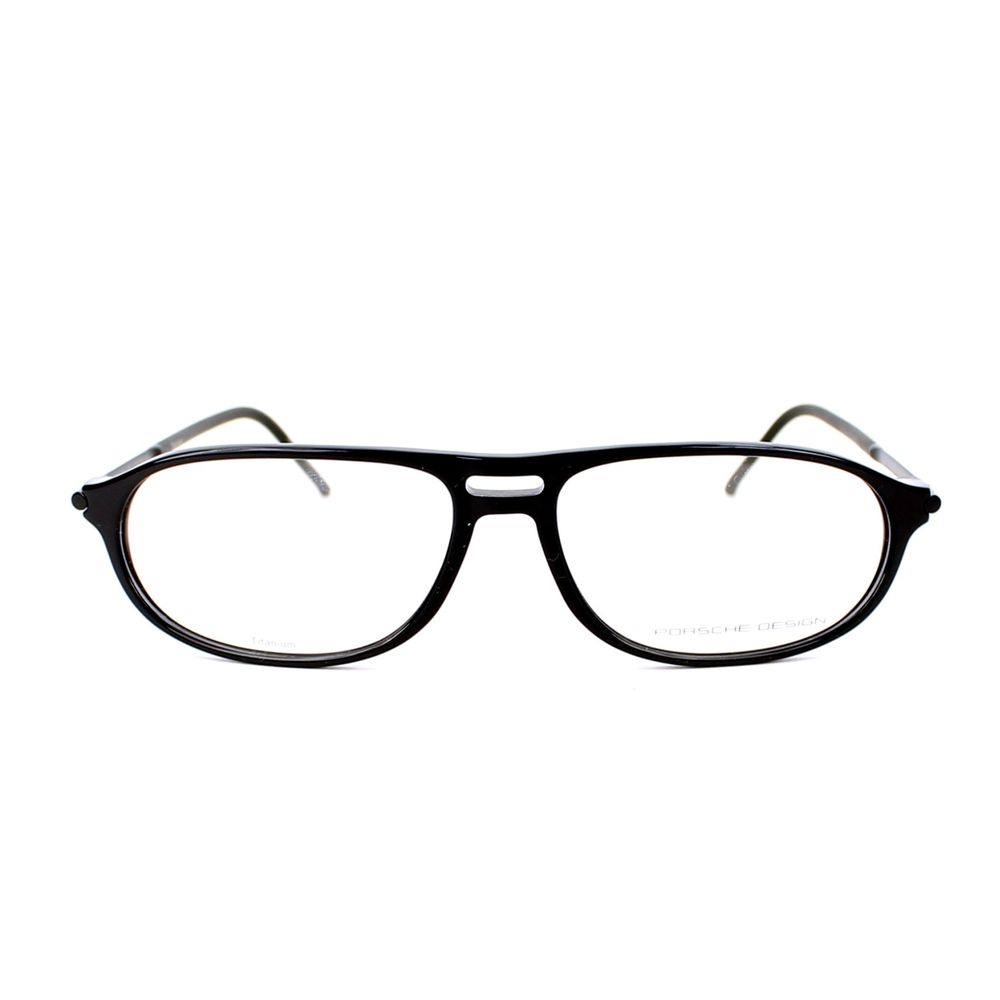 Porsche Black Plastic Glasses (Frames) | Regal Royce