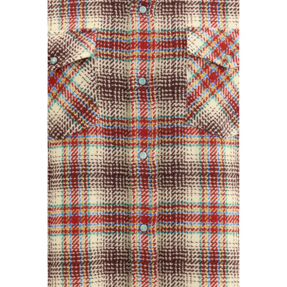 God's True Cashmere Multicolor Cashmere Pattern Shirt | Regal Royce