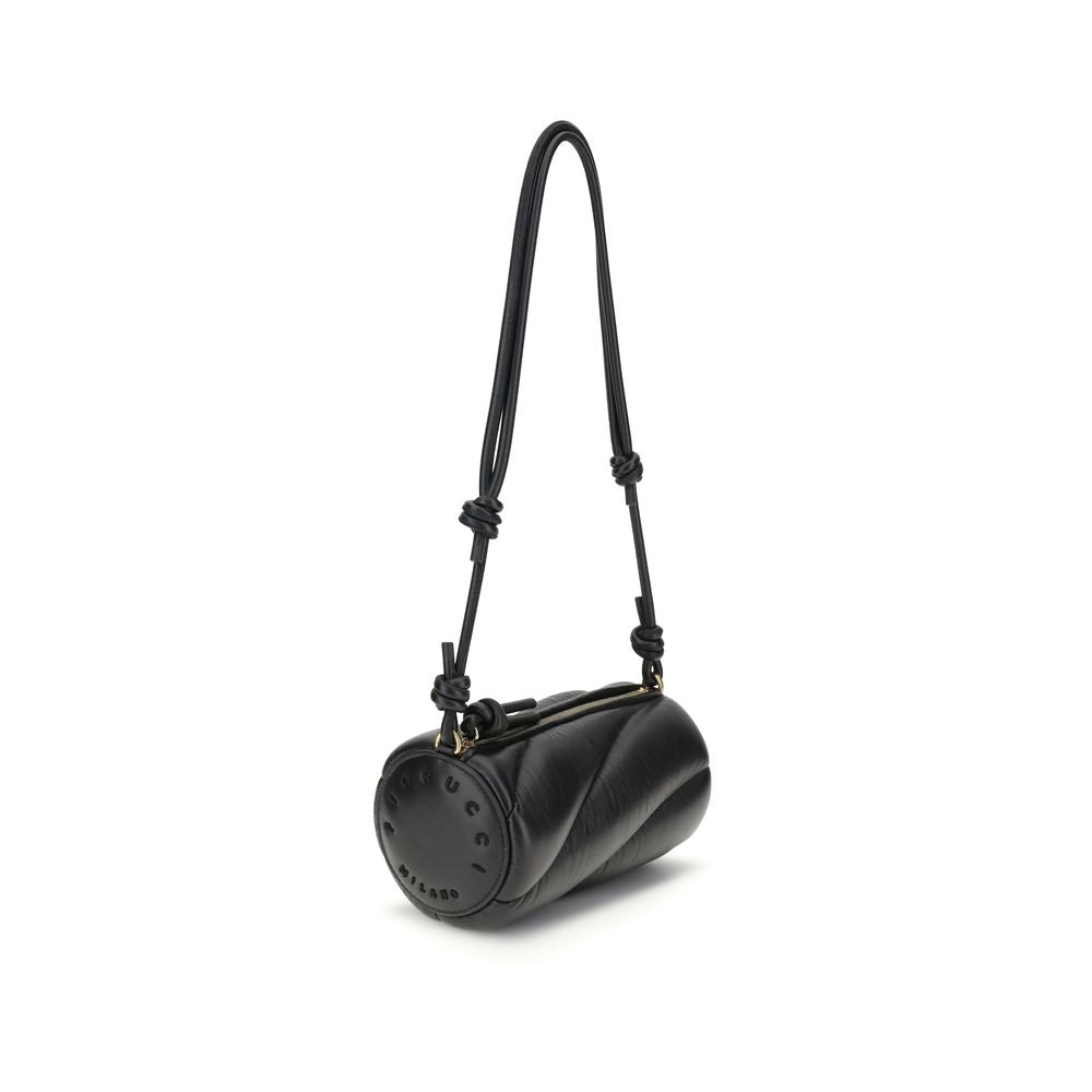 Fiorucci Black Lamb Ovis Aries Aries Shoulder Bag | Regal Royce
