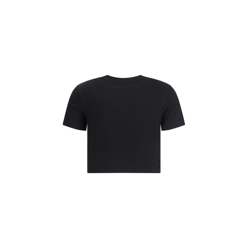 Fiorucci Black Cotton T-Shirt | Regal Royce