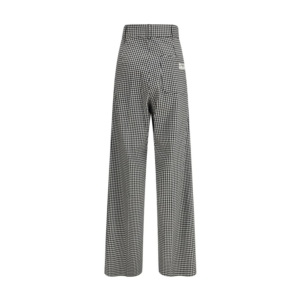 Fiorucci Multicolor Fleece Wool Casual Pants | Regal Royce