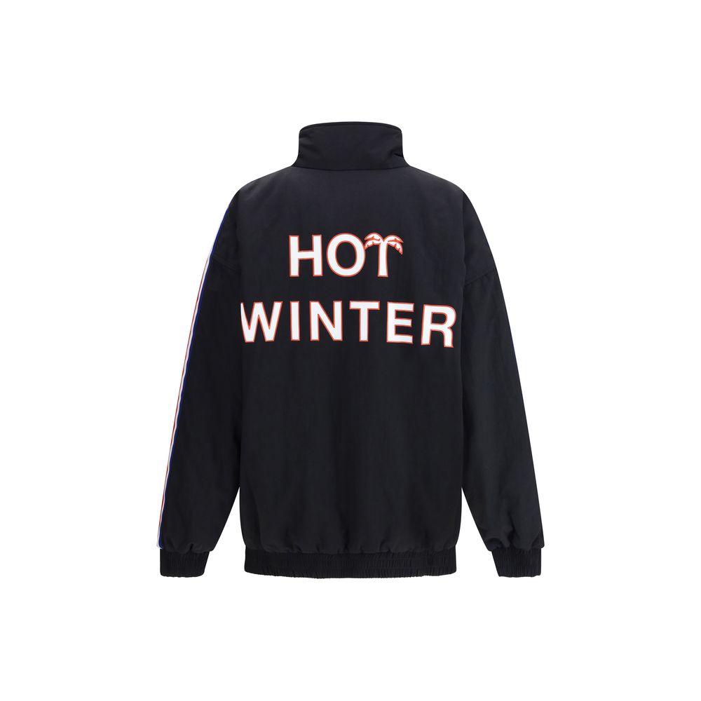 Fiorucci Black Polyamide Shell Jacket | Regal Royce