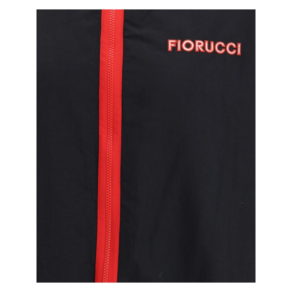 Fiorucci Black Polyamide Shell Jacket | Regal Royce