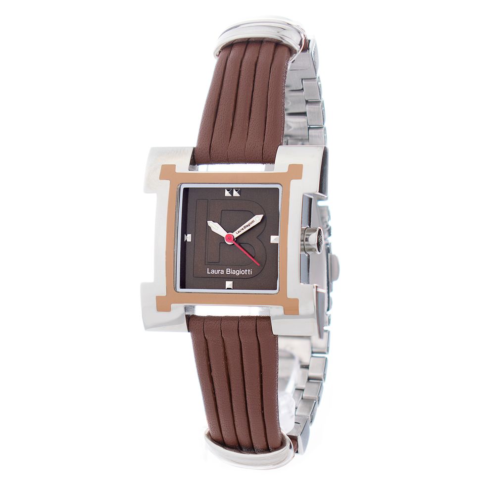 Laura Biagiotti Brown Leather Lining Dress Watch | Regal Royce