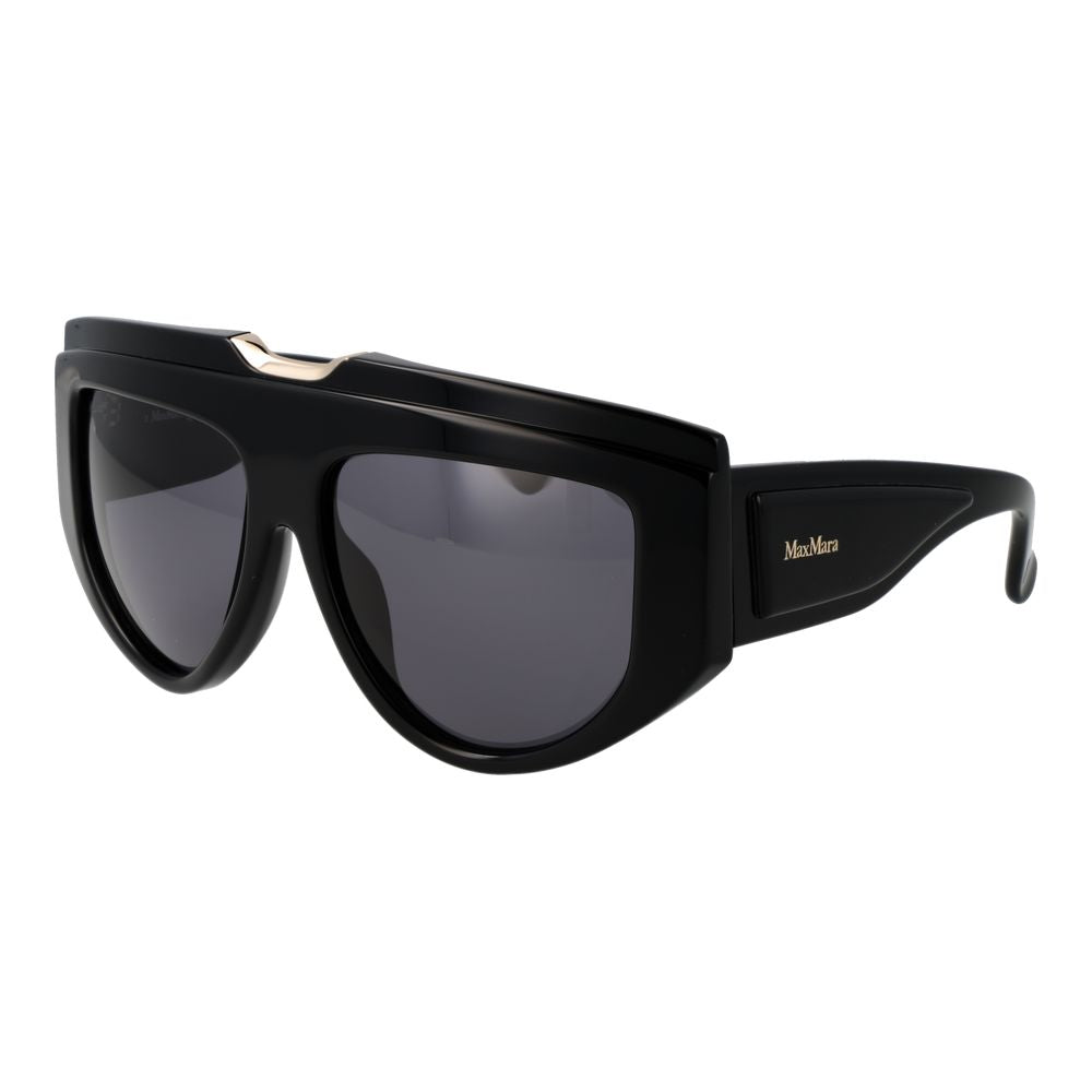 Max Mara Black Acetate Sunglasses | Regal Royce