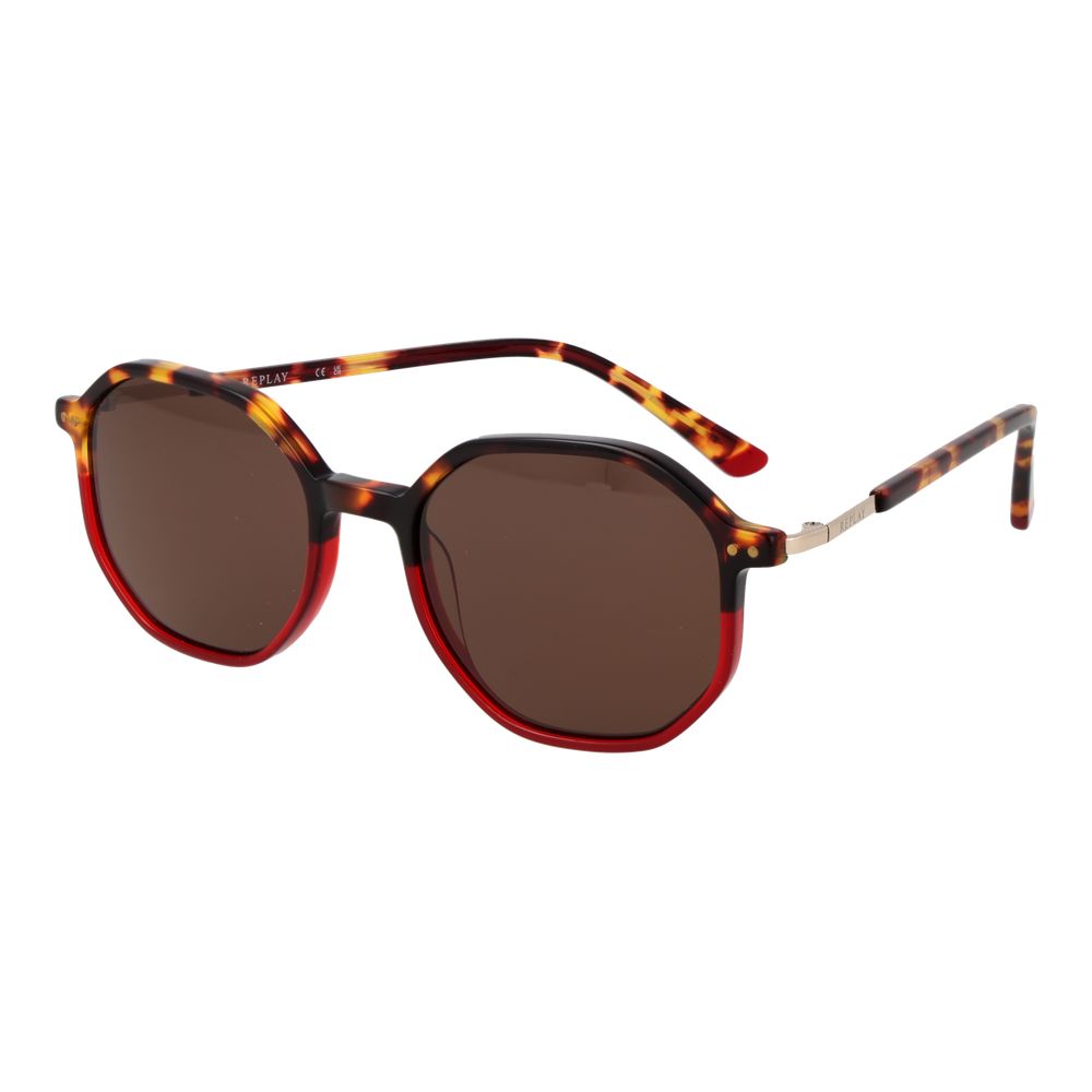 Replay Brown Plastic Sunglasses | Regal Royce