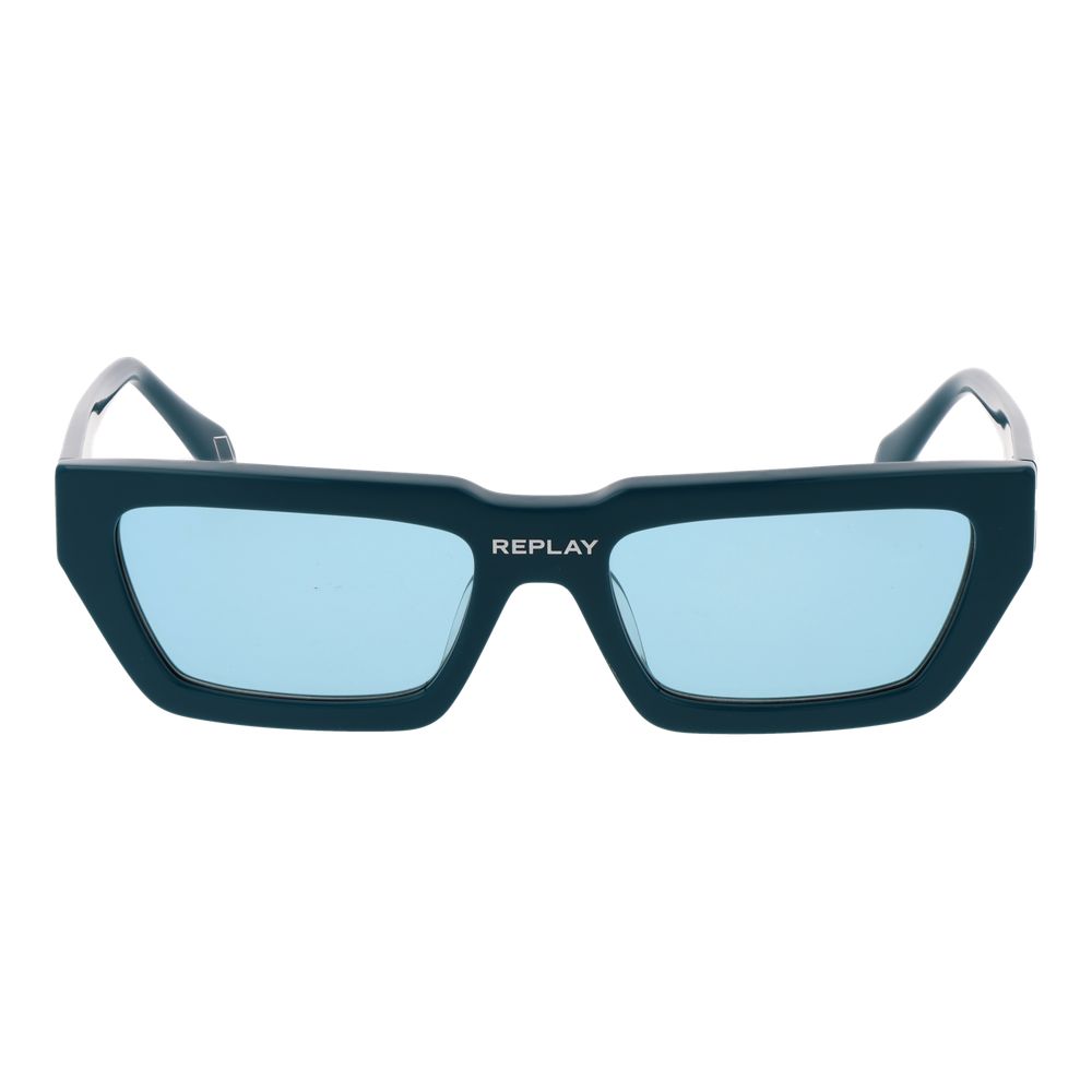 Replay Turquoise Plastic Sunglasses | Regal Royce