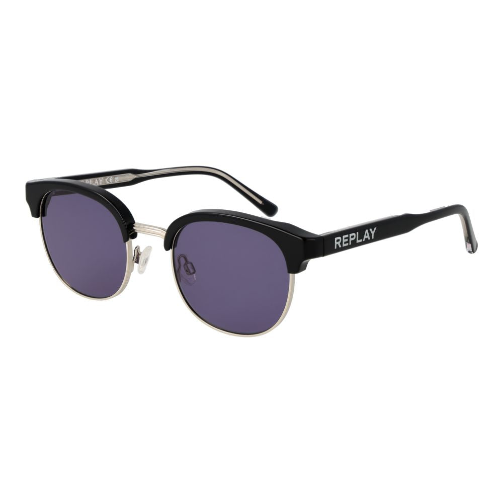 Replay Black Metal Sunglasses | Regal Royce