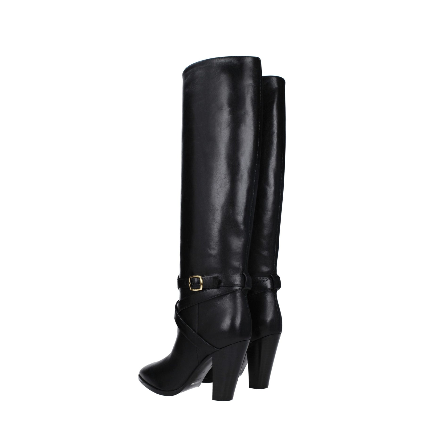 Celine Black Leather Boots | Regal Royce
