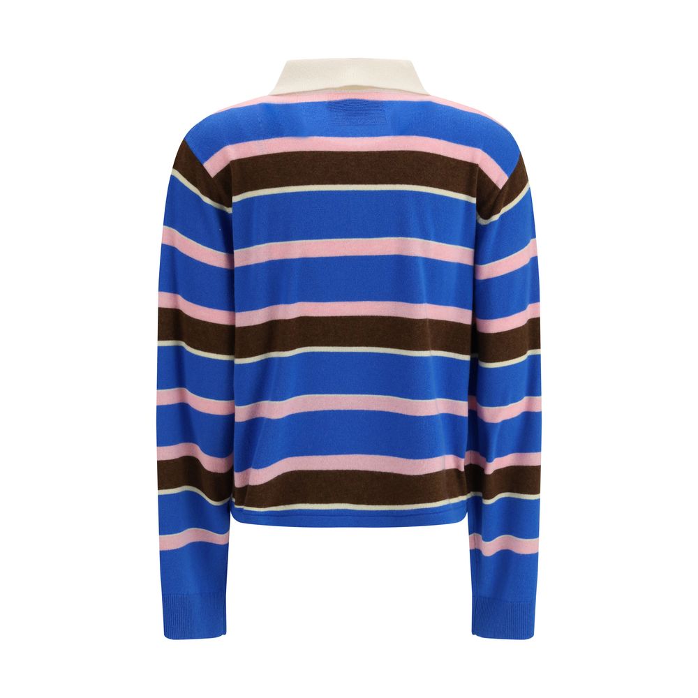 Guest in Residence Blue Cashmere Cashmere Sweater | Regal Royce