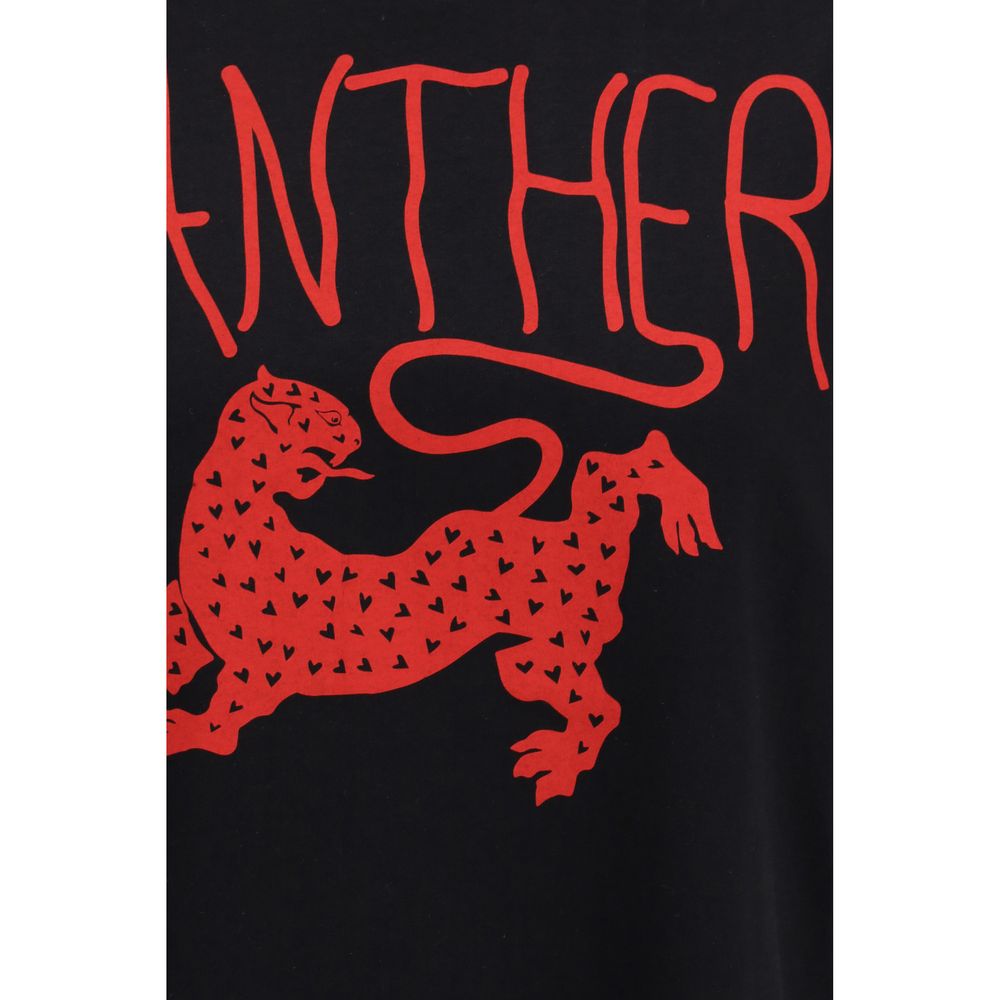 Valentino Black Cotton T-Shirt | Regal Royce