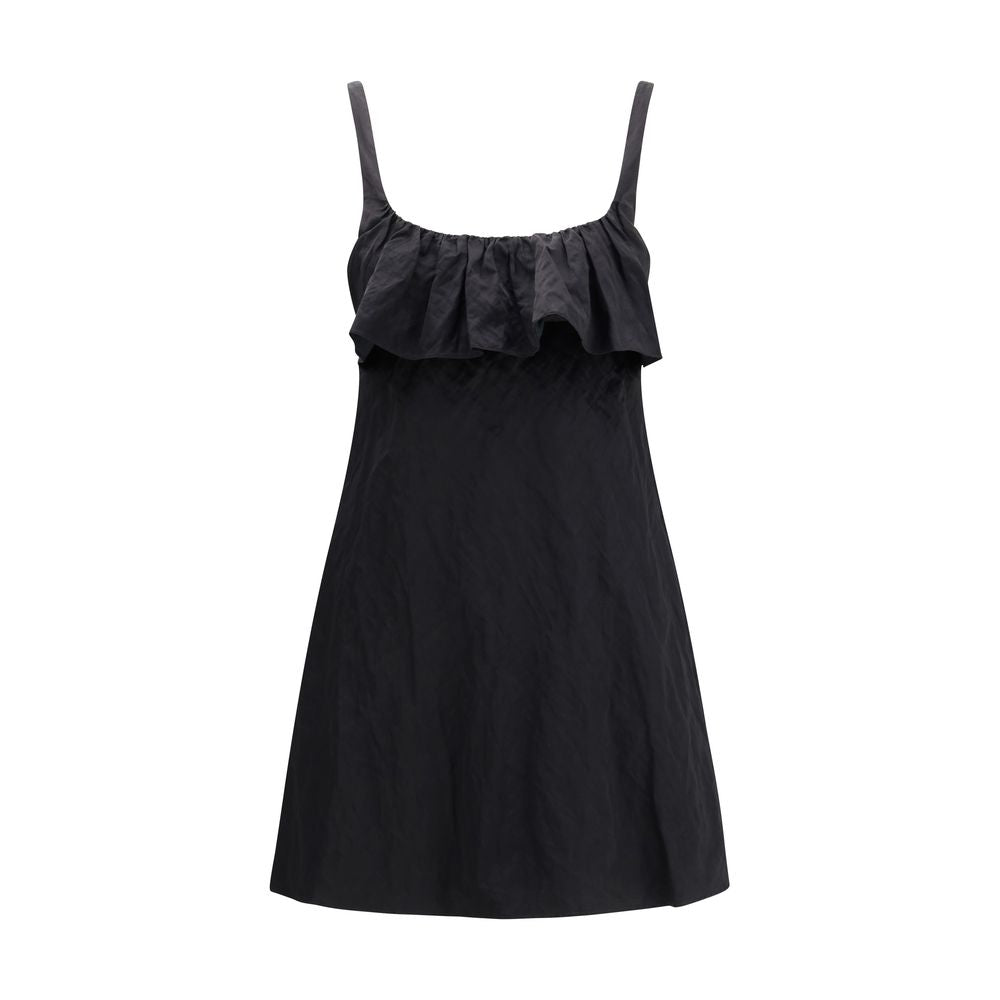 Chloé Black Cotton Casual Dress | Regal Royce