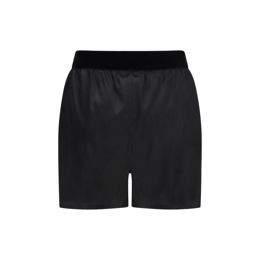 Tom Ford Black Silk Bermuda Shorts | Regal Royce