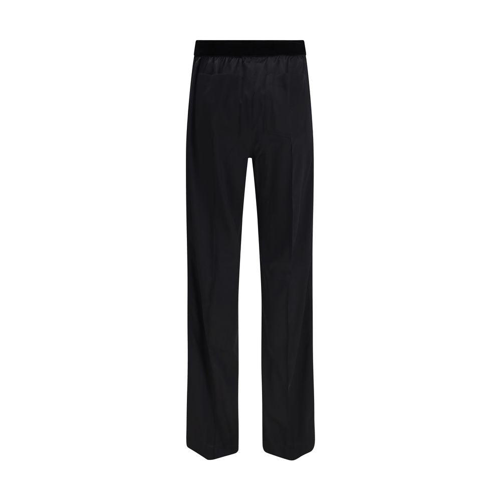Tom Ford Black Silk Casual Pants | Regal Royce