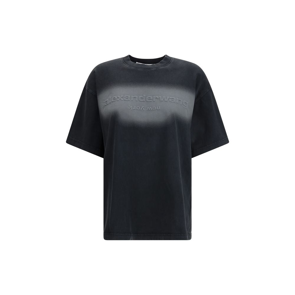 Alexander Wang Black Cotton T-Shirt | Regal Royce