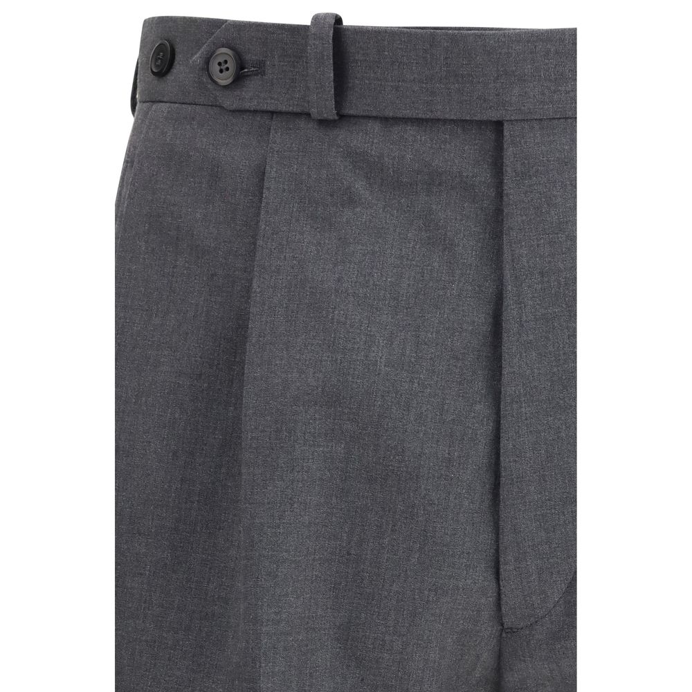 Prada Gray Fleece Wool Dress Pants | Regal Royce