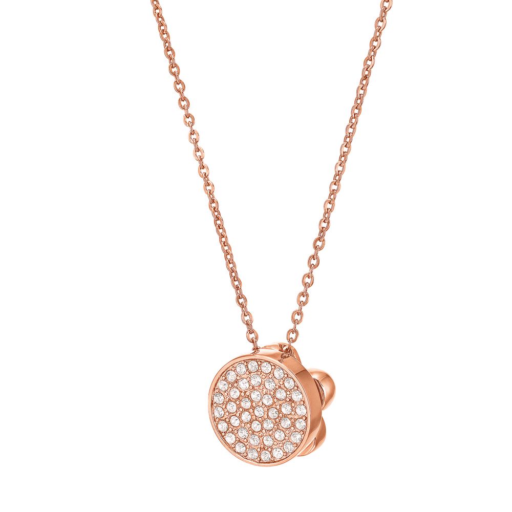 Folli Follie Pink Metal Necklace | Regal Royce