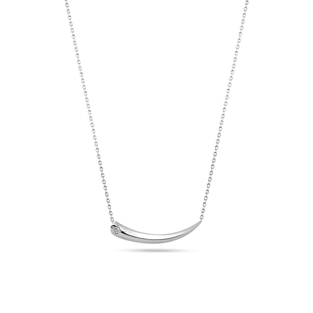 Police Gray Stainless Steel Necklace | Regal Royce
