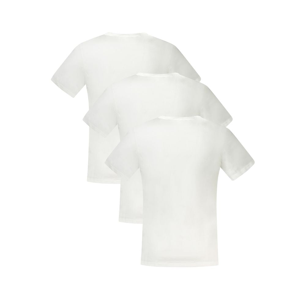 Tommy Hilfiger Bianco Cotton Men T-Shirt | Regal Royce