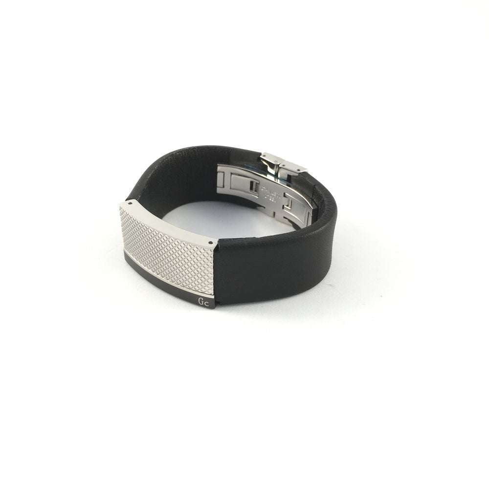 GC Black Stainless Steel Bracelet | Regal Royce
