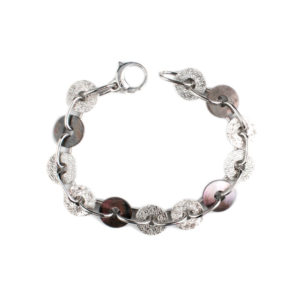GC Silver Stainless Steel Bracelet | Regal Royce