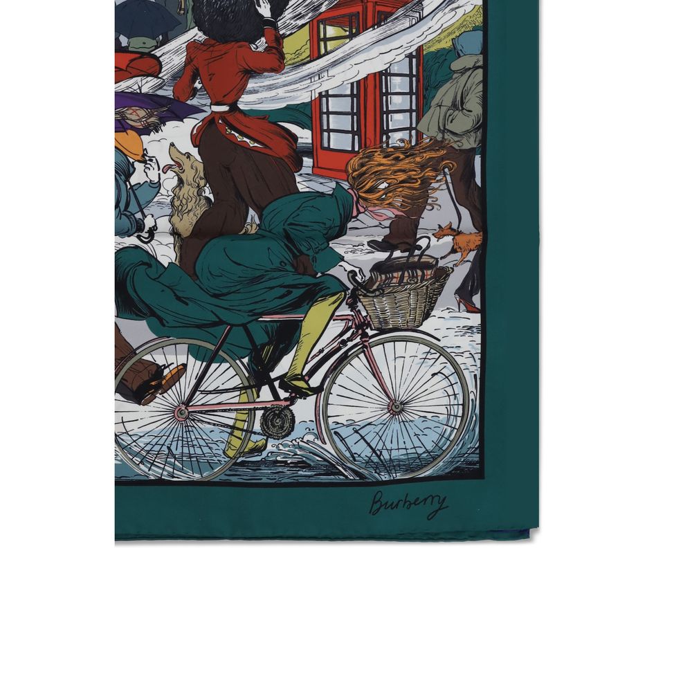 Burberry Multicolor Silk Scarf | Regal Royce