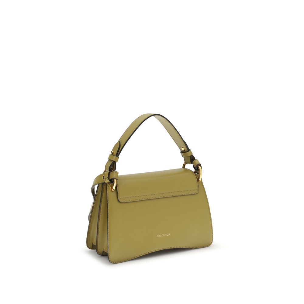 Coccinelle Bicolor Calf Leather Bos Taurus Handbag
