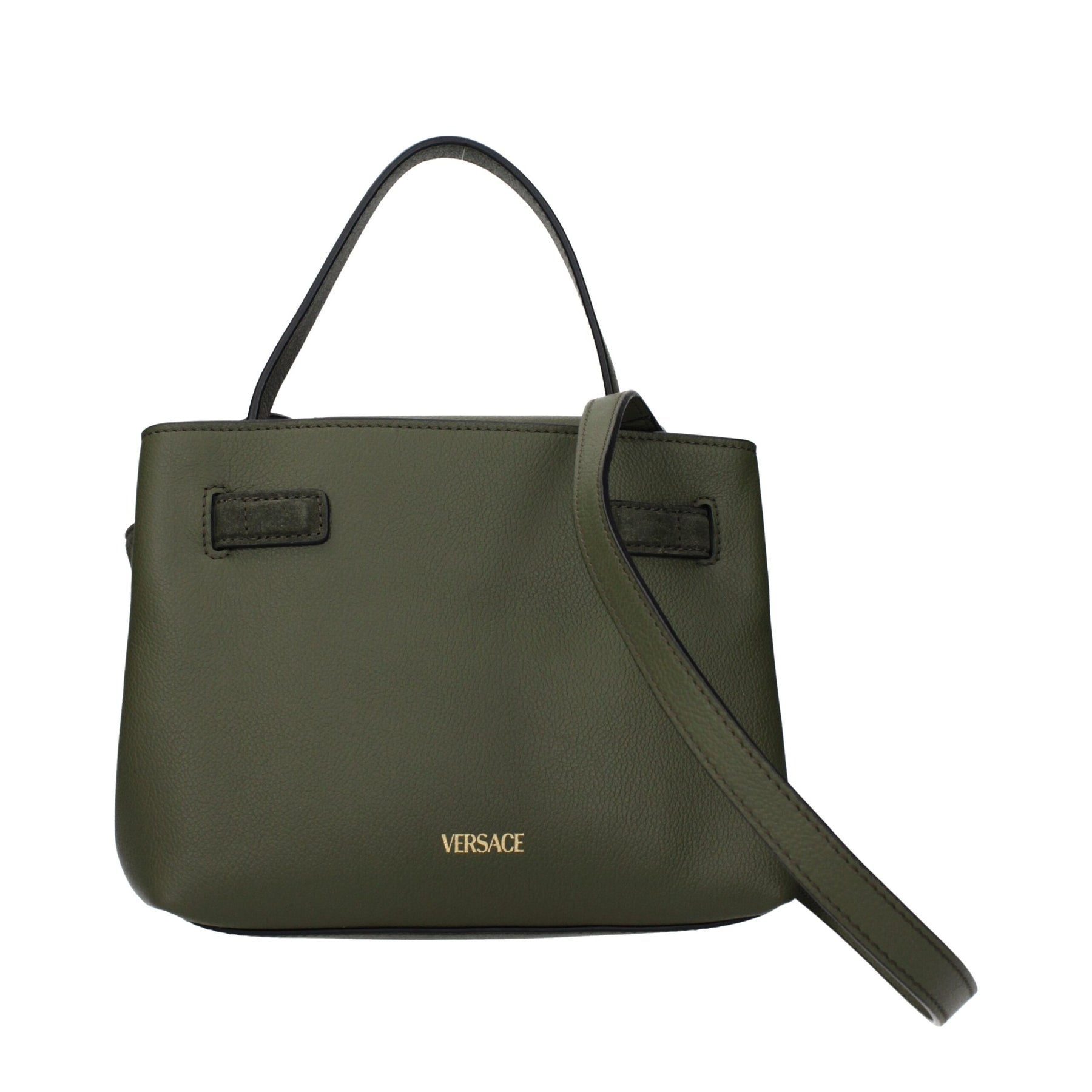 Versace Green Leather Handbag | Regal Royce