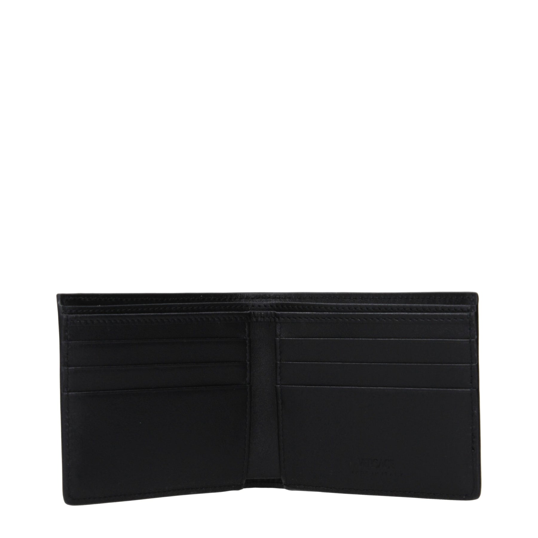 Versace Black Fabric Wallet | Regal Royce