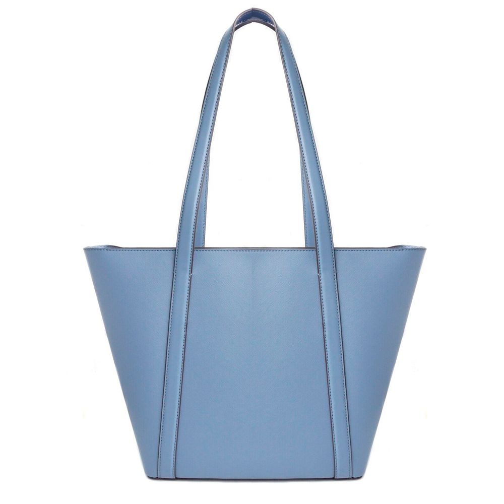 Michael Kors Blue Canvas Tote Bag | Regal Royce