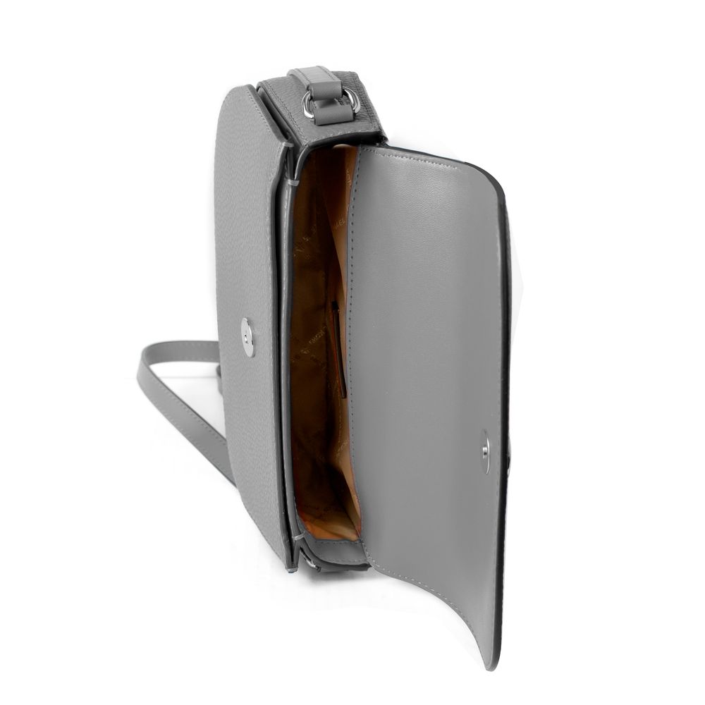 Michael Kors Gray Leather Crossbody Bag | Regal Royce