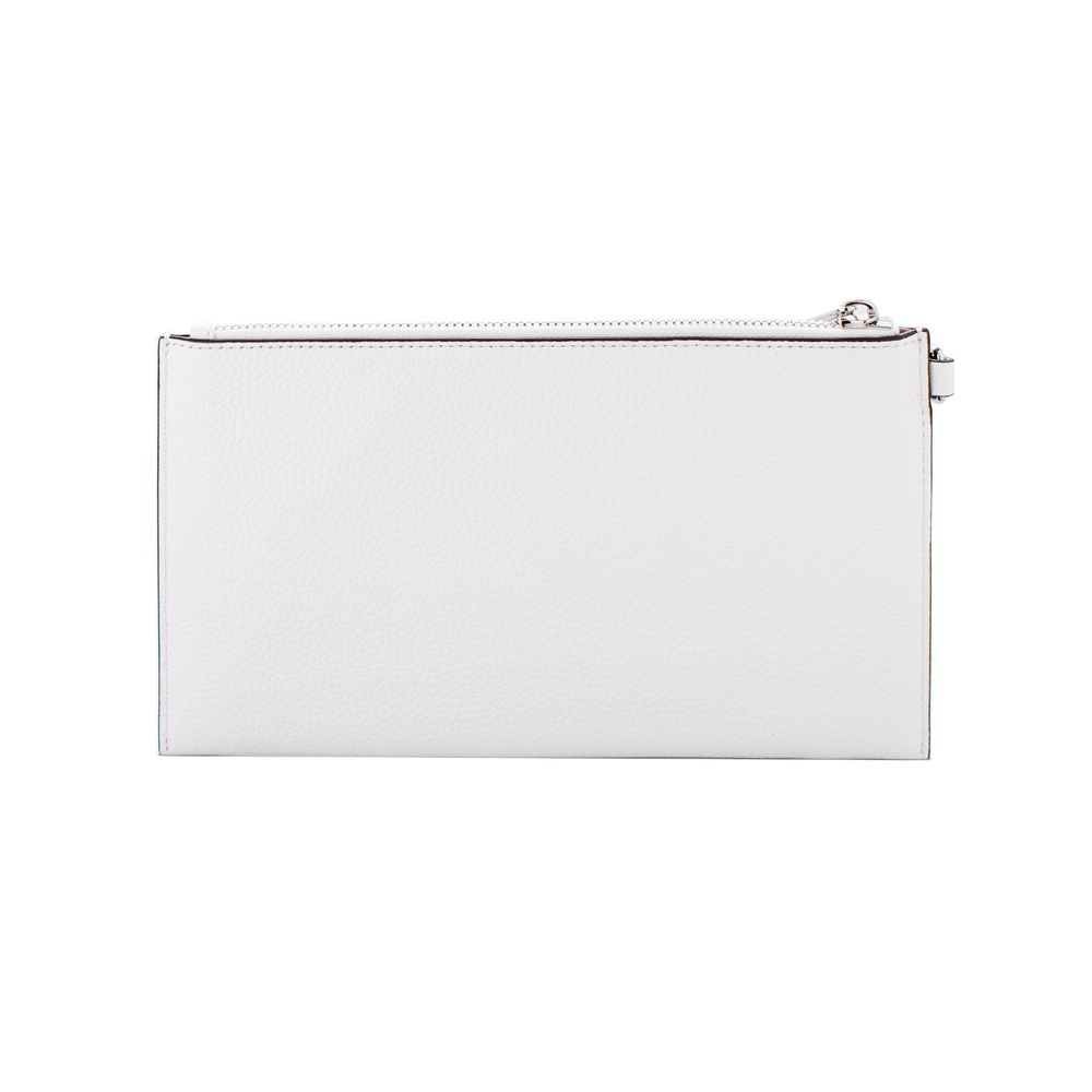 Michael Kors White Leather Clutch Bag | Regal Royce