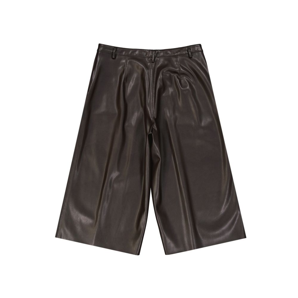 BLANCA VITA Brown Polyethylene Bermuda Shorts | Regal Royce