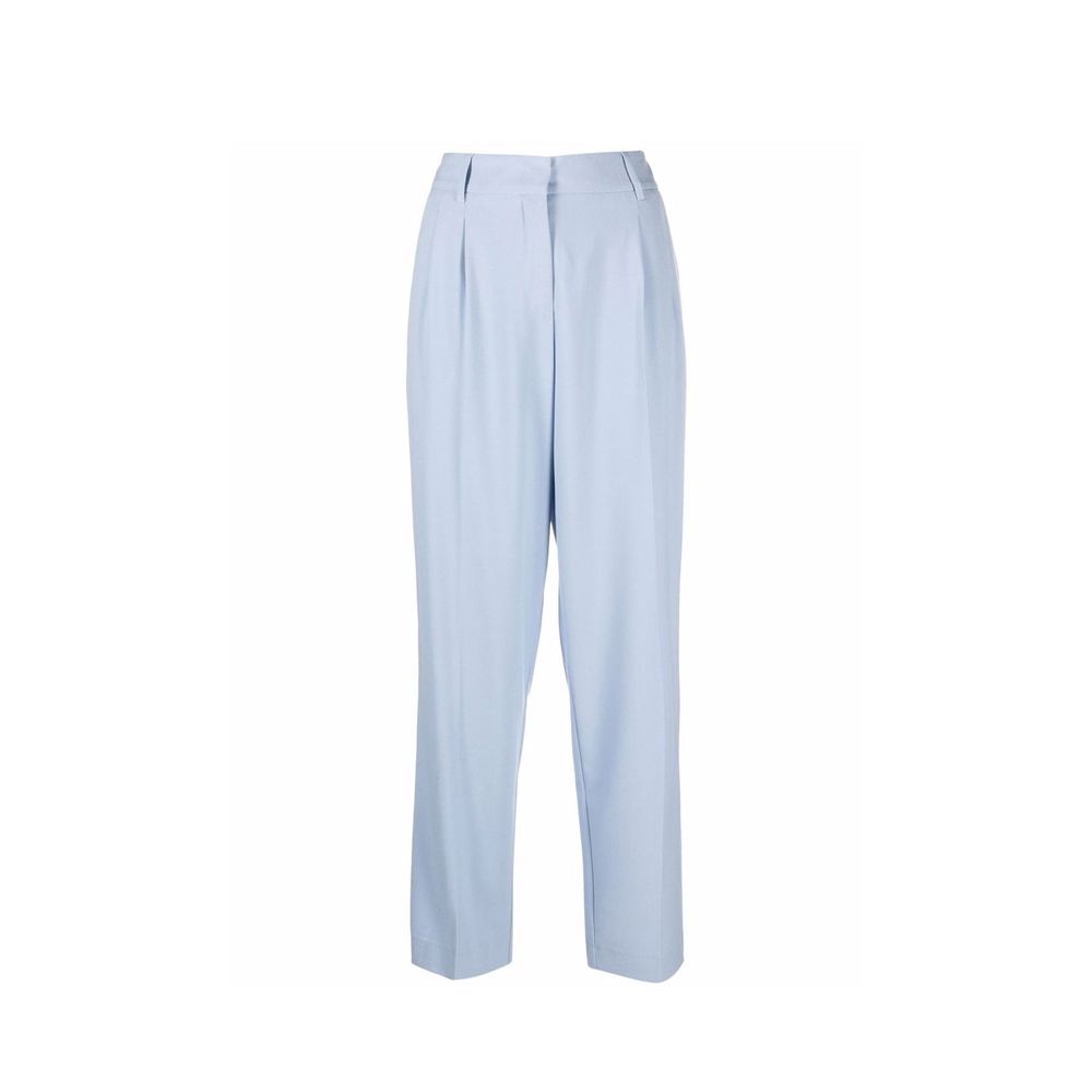 BLANCA VITA Blue Elastane Dress Pants | Regal Royce
