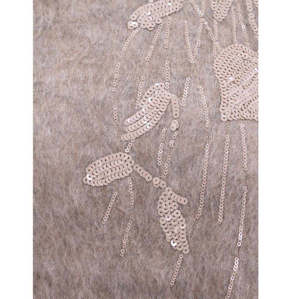 Brunello Cucinelli Beige Cashmere Sweatshirt | Regal Royce