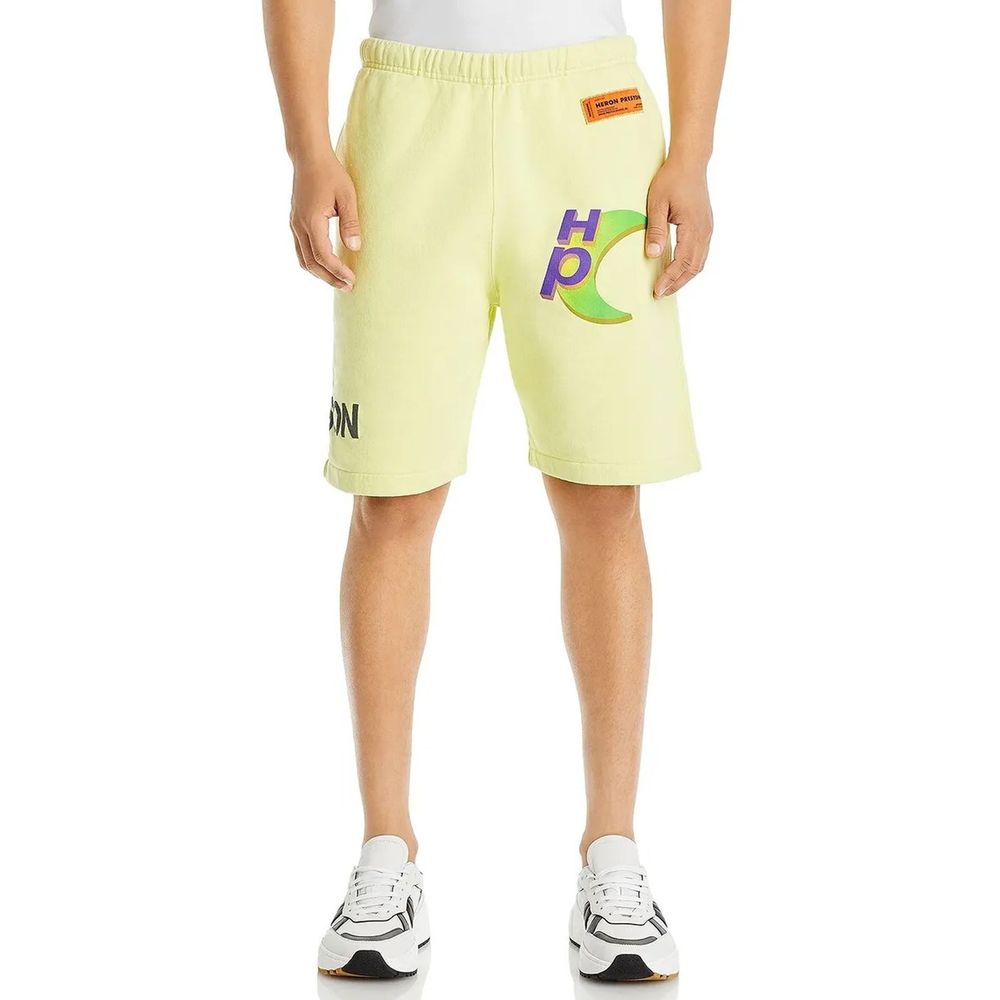 Heron Preston Bicolor Cotton Shorts | Regal Royce