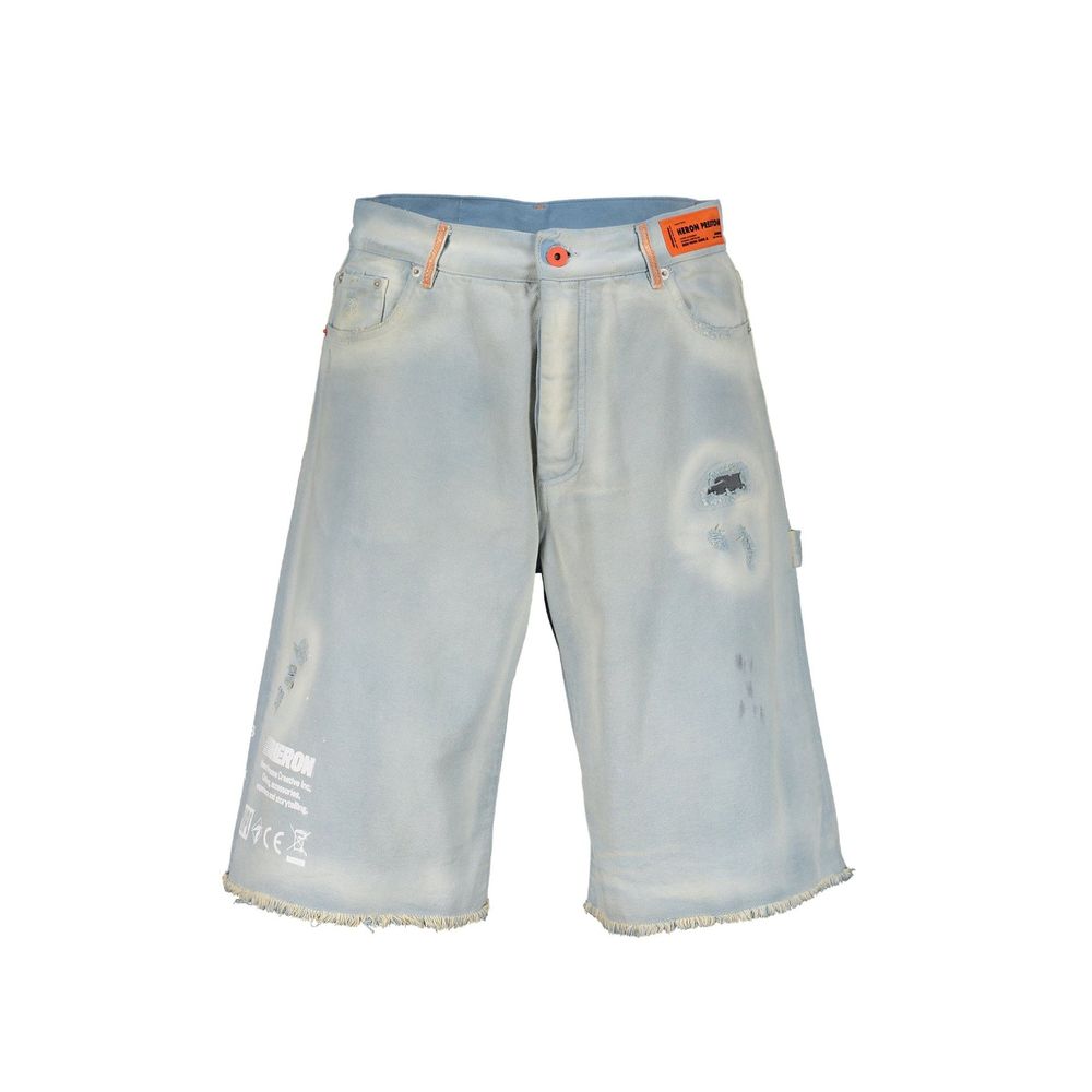 Heron Preston Blue Denim Shorts | Regal Royce