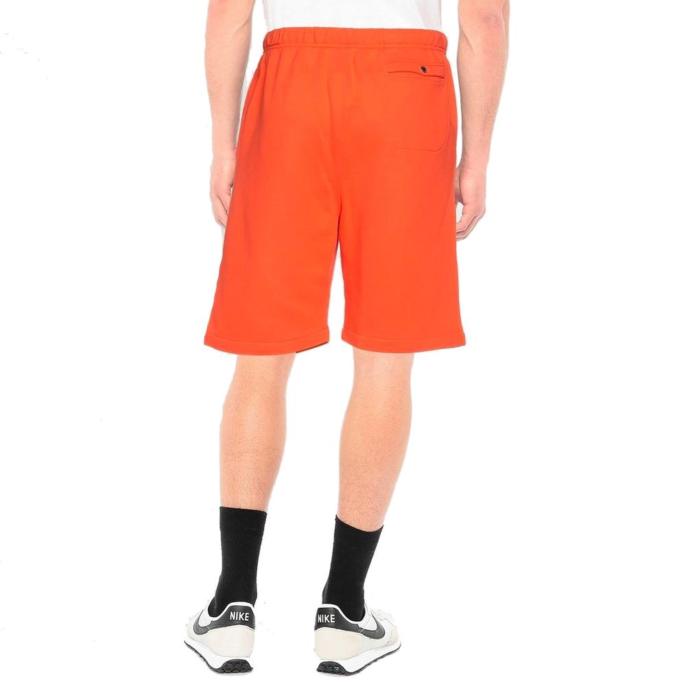 Heron Preston Orange Cotton Shorts | Regal Royce