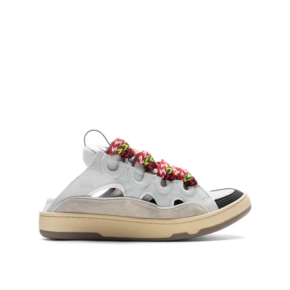 Lanvin White Calfskin Chunky Sneakers | Regal Royce
