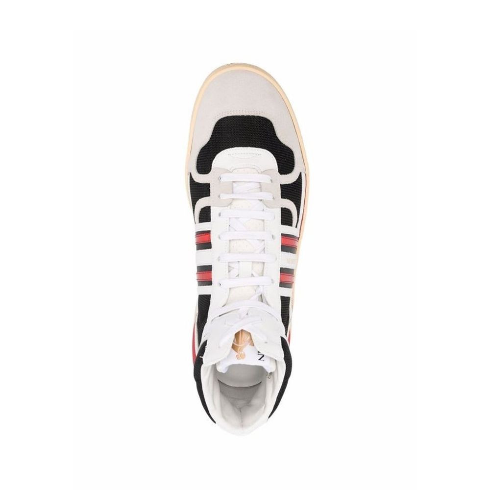 Lanvin Black Calfskin High Top Sneakers | Regal Royce