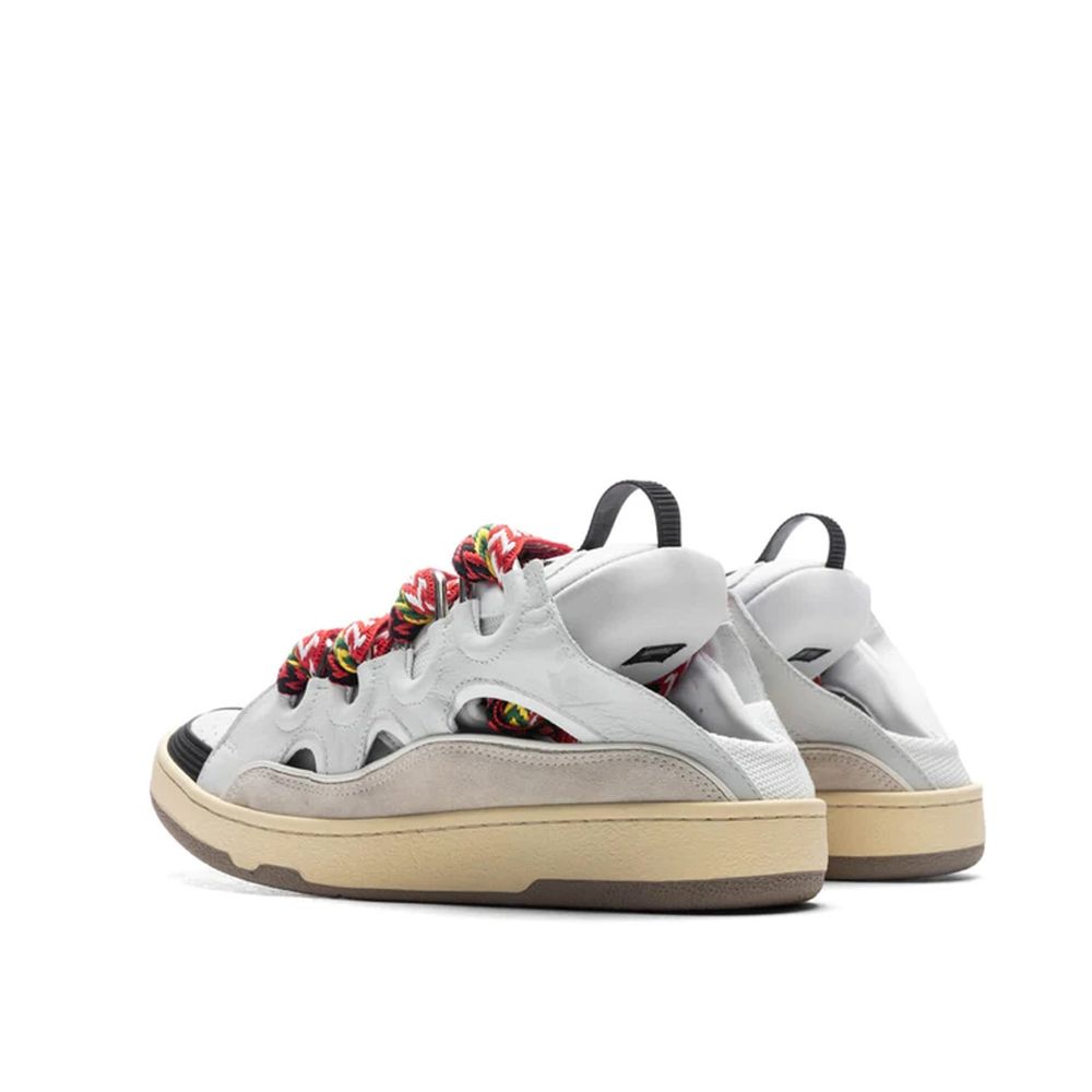 Lanvin White Calfskin Chunky Sneakers | Regal Royce
