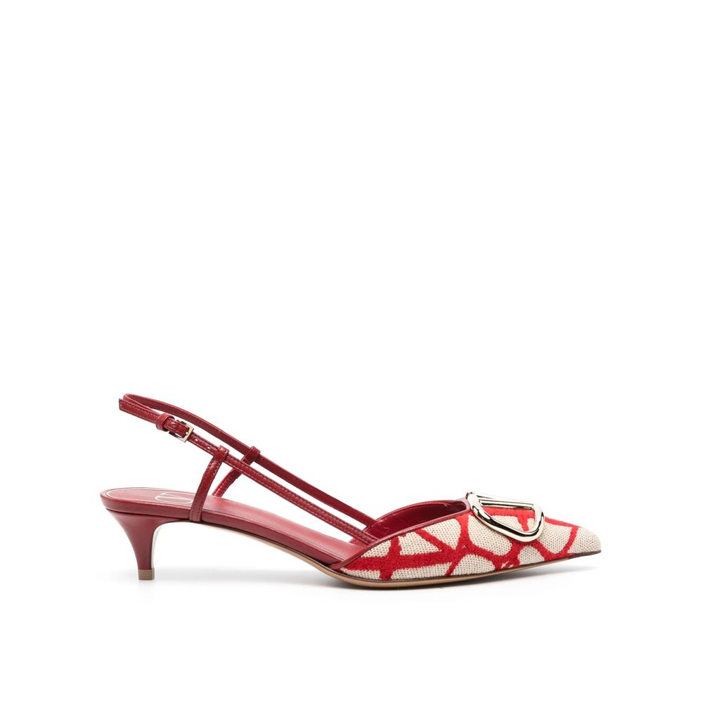 Valentino Garavani Multicolor Leather Mid Heel Pumps | Regal Royce