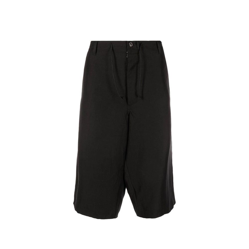 Maison Margiela Black Linen Bermuda Shorts | Regal Royce