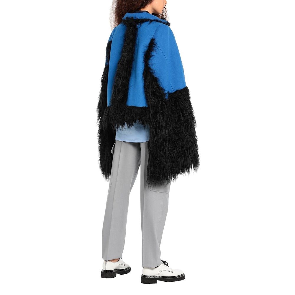 Maison Margiela Blue Wool Cloacks | Regal Royce