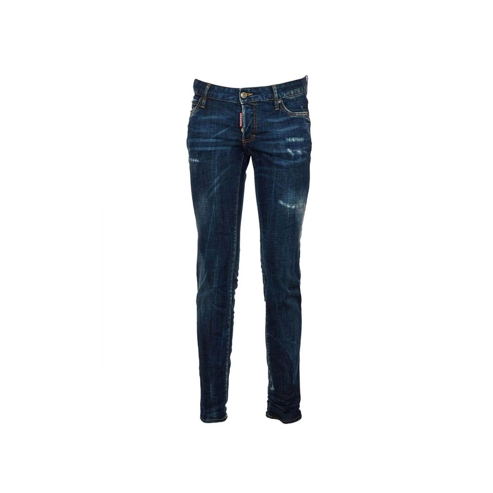 Dsquared² Blue Cotton Slim Fit Jeans | Regal Royce